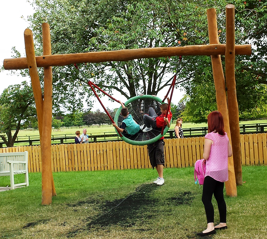 Basket Swing The Children's Playground Company